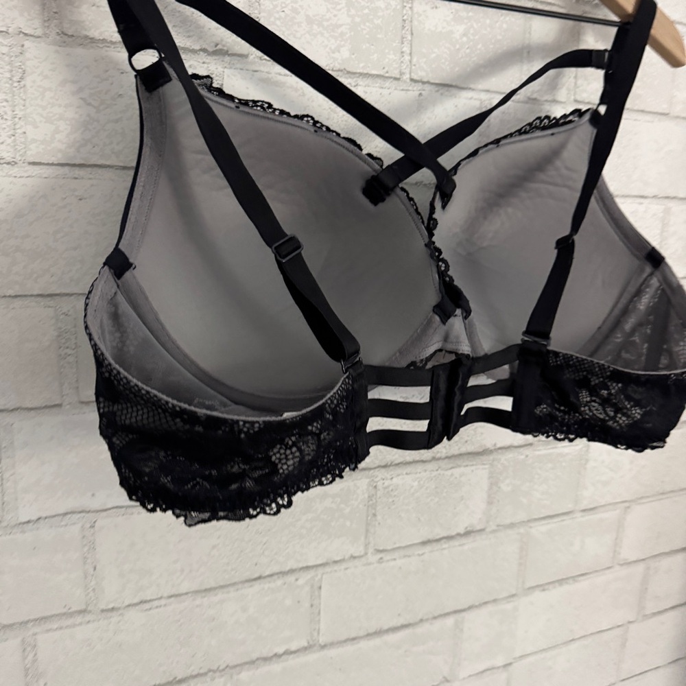 TODRID Plunge Lace Push Up Bra - Picture 5 of 6